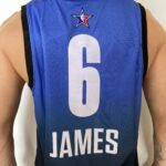 Camiseta Regata Basquete NBA All-Star Game "Team LeBron" Statement Edition LeBron James 6 2023 Azul Nike - Imagem 12