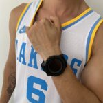 Camiseta Regata Basquete NBA Los Angeles Lakers LeBron James 6 Classic Edition Branca 2023 Nike - Imagem 8