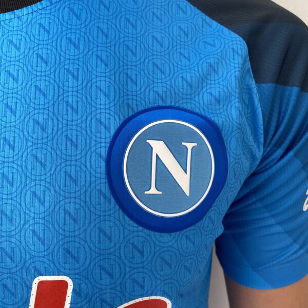 Camisa Napoli Home 2023 Jogador Azul EA7 Armani - Imagem 2
