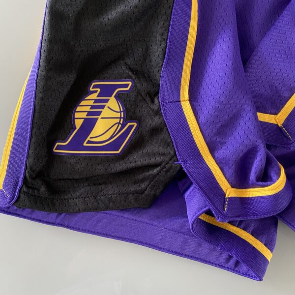 Short Bermuda NBA Los Angeles Lakers Statement Edition Roxa 2023 Jordan - Imagem 20