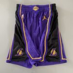 Short Bermuda NBA Los Angeles Lakers Statement Edition Roxa 2023 Jordan - Imagem 21