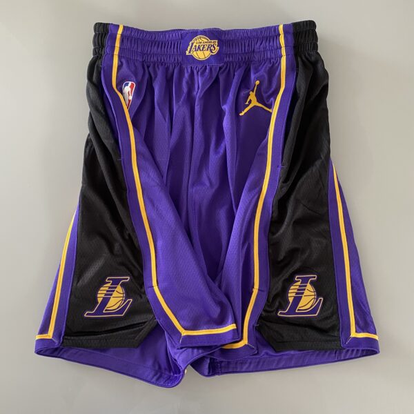 Short Bermuda NBA Los Angeles Lakers Statement Edition Roxa 2023 Jordan - Imagem 21