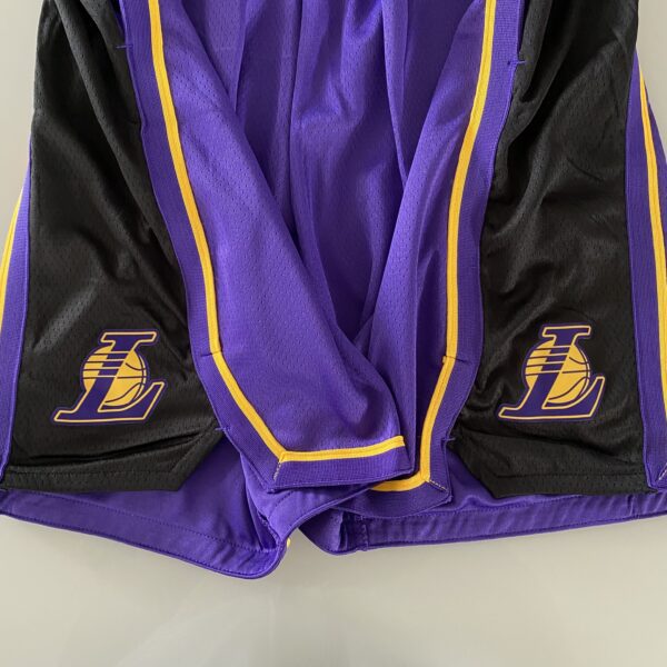 Short Bermuda NBA Los Angeles Lakers Statement Edition Roxa 2023 Jordan - Imagem 22