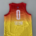 Camiseta Regata Basquete NBA All-Star Game "Team Giannis" Statement Edition Jayson Tatum 0 2023 Laranja Jordan - Imagem 25