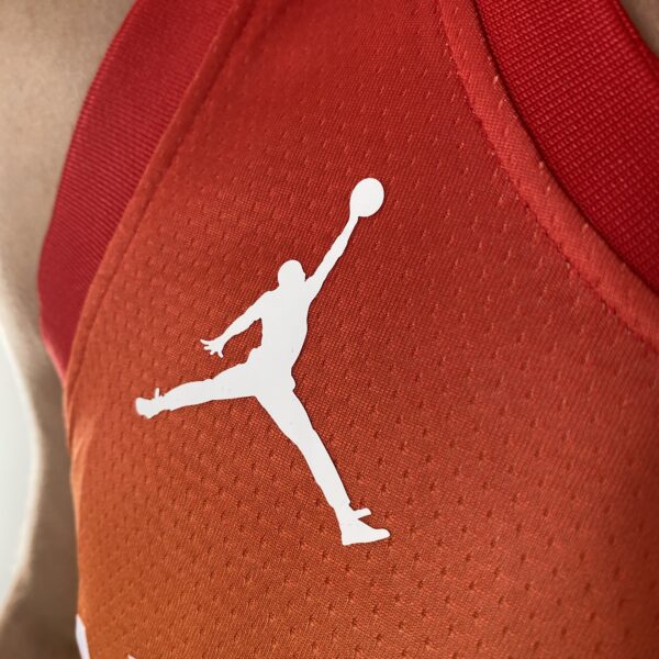 Camiseta Regata Basquete NBA All-Star Game "Team Giannis" Statement Edition Jayson Tatum 0 2023 Laranja Jordan - Imagem 2