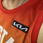 Camiseta Regata Basquete NBA All-Star Game "Team Giannis" Statement Edition Jayson Tatum 0 2023 Laranja Jordan - Imagem 3