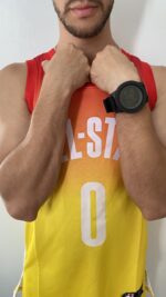 Camiseta Regata Basquete NBA All-Star Game "Team Giannis" Statement Edition Jayson Tatum 0 2023 Laranja Jordan - Imagem 12