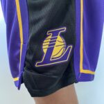 Short Bermuda NBA Los Angeles Lakers Statement Edition Roxa 2023 Jordan - Imagem 8