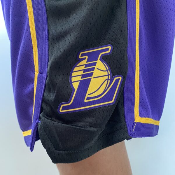 Short Bermuda NBA Los Angeles Lakers Statement Edition Roxa 2023 Jordan - Imagem 8