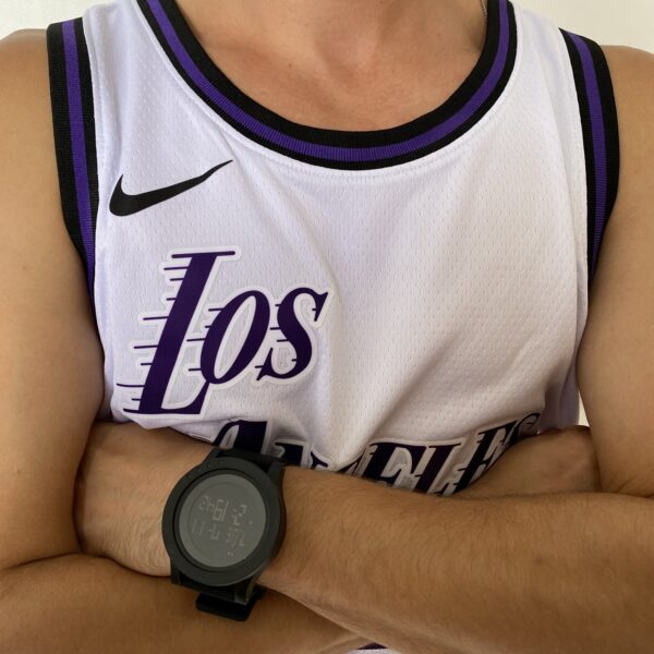 Camiseta Regata NBA Los Angeles Lakers LeBron James 23 City Edition Nike - Imagem 2