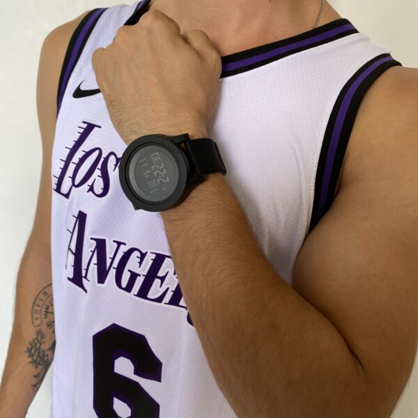 Camiseta Regata NBA Los Angeles Lakers LeBron James 23 City Edition Nike - Imagem 9