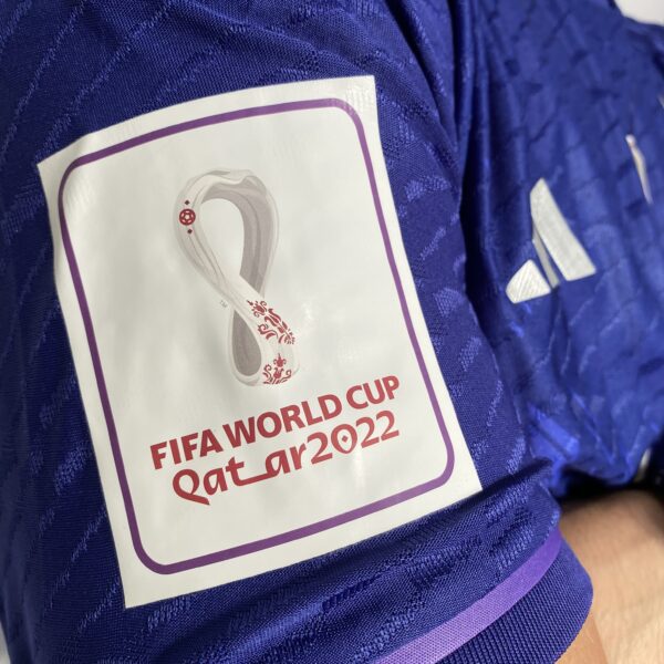 Camisa Seleção Argentina Away - Campeão Mundial - (2) Patch Copa do Mundo Catar - 3 Estrelas - Messi 10 - 2023 Adidas - Versão Jogador - Imagem 4