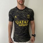 Camisa Paris Saint-Germain - PSG 4th 2023 Preto Jordan - Imagem 3