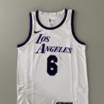 Camiseta Regata NBA Los Angeles Lakers LeBron James 23 City Edition Nike - Imagem 17