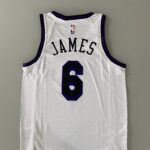 Camiseta Regata NBA Los Angeles Lakers LeBron James 23 City Edition Nike - Imagem 18