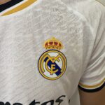 Camisa Real Madrid Home Versão Jogador 2024 Adidas Branca - Imagem 2