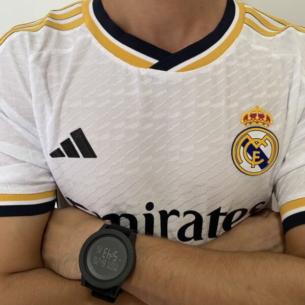 Camisa Real Madrid Home Versão Jogador 2024 Adidas Branca - Imagem 6