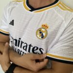Camisa Real Madrid Home Versão Jogador 2024 Adidas Branca - Imagem 13