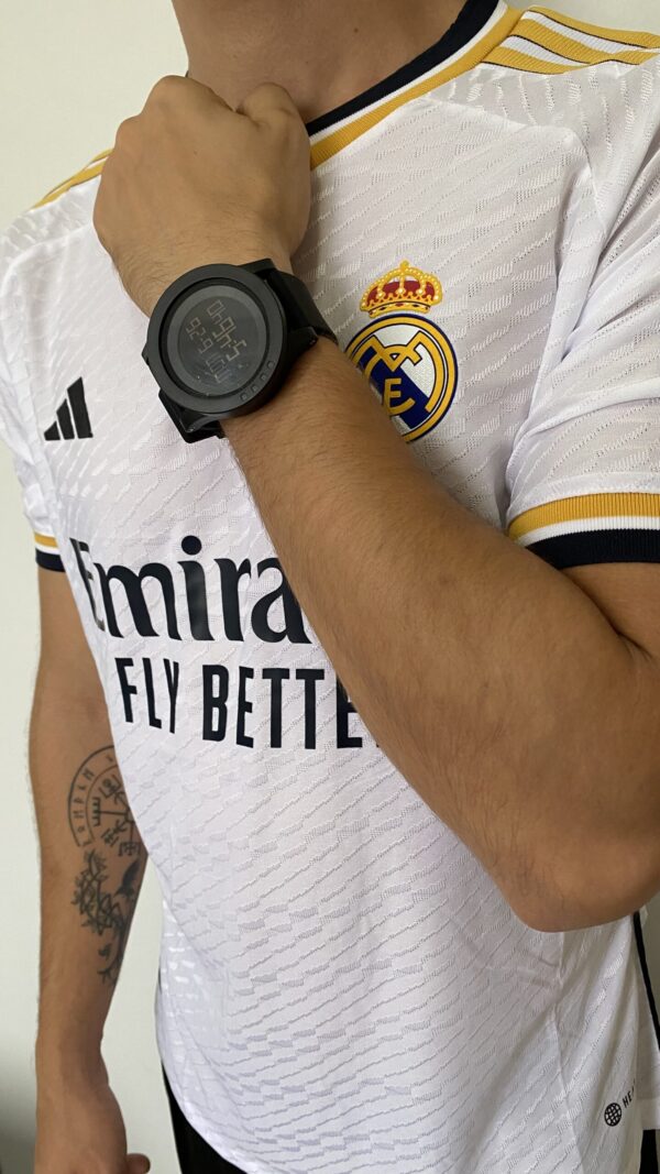 Camisa Real Madrid Home Versão Jogador 2024 Adidas Branca - Imagem 14