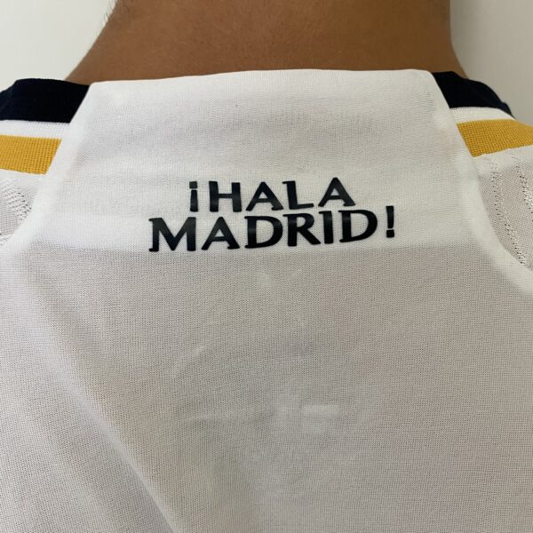 Camisa Real Madrid Home Versão Jogador 2024 Adidas Branca - Imagem 17