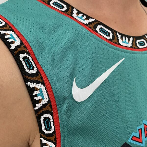 Camiseta Regata Basquete NBA Swingman Memphis Grizzlies Ja Morant 12 City Edition Verde 2023 Nike - Imagem 4