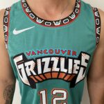 Camiseta Regata Basquete NBA Swingman Memphis Grizzlies Ja Morant 12 City Edition Verde 2023 Nike - Imagem 5