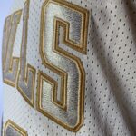 Camiseta Regata NBA Mitchell & Ness 1997/98 Dourada - Chicago Bulls - Michael Jordan 23 - Edição Especial - Midas - Imagem 5