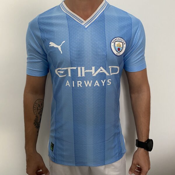 Camisa Manchester City Home Versão Jogador 2024 Puma - Imagem 1