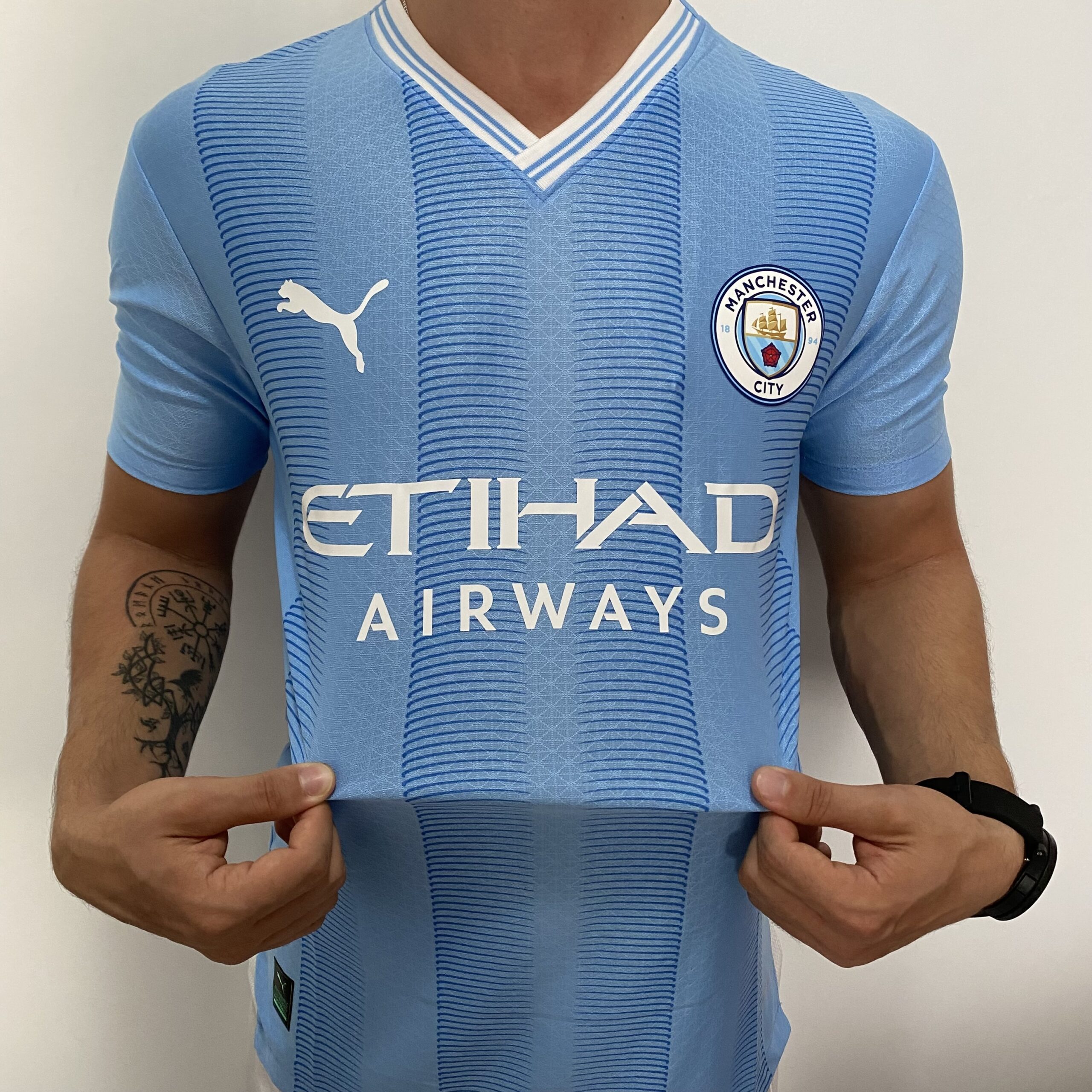 Camisa do Manchester City Home 2023/2024 Azul – Versão Jogador