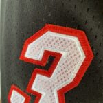 Camiseta Regata NBA Mitchell & Ness 2012/13 - Miami Heat - Dwyane Wade 3 - Edição Especial - The Finals - Preta - Imagem 6