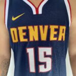 Camiseta Regata NBA Denver Nuggets Nikola Jokic 15 Icon Edition Azul Escura 2023 Nike - Imagem 4