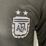 Casaco Jaqueta Blusão Treino Seleção Argentina 2024 Preto Adidas - Imagem 2