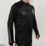 Casaco Jaqueta Blusão Treino Seleção Argentina 2024 Preto Adidas - Imagem 7