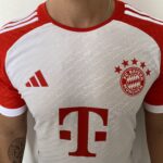 Camisa Bayern Munique Home Versão Jogador 2024 Branca Adidas - Imagem 5