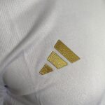 Camisa Seleção Itália Comemorativa 125 Anos 2023 Branca Dourada Adidas - Imagem 4