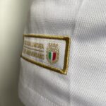 Camisa Seleção Itália Comemorativa 125 Anos 2023 Branca Dourada Adidas - Imagem 16