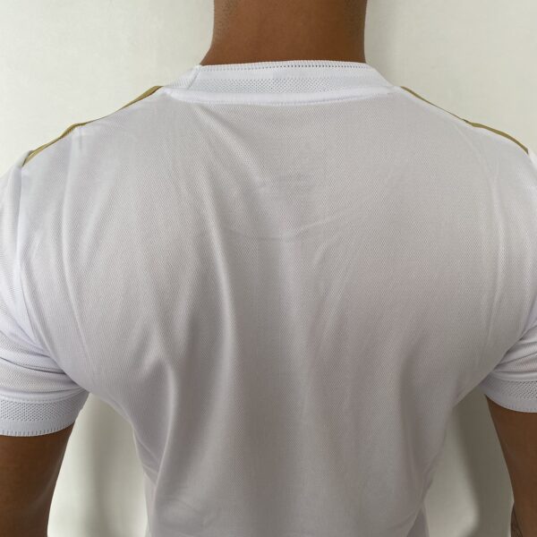 Camisa Seleção Itália Comemorativa 125 Anos 2023 Branca Dourada Adidas - Imagem 18
