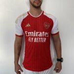 Camisa Arsenal Home Versão Jogador 2024 Vermelha Adidas - Imagem 2