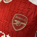 Camisa Arsenal Home Versão Jogador 2024 Vermelha Adidas - Imagem 3