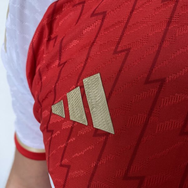 Camisa Arsenal Home Versão Jogador 2024 Vermelha Adidas - Imagem 7