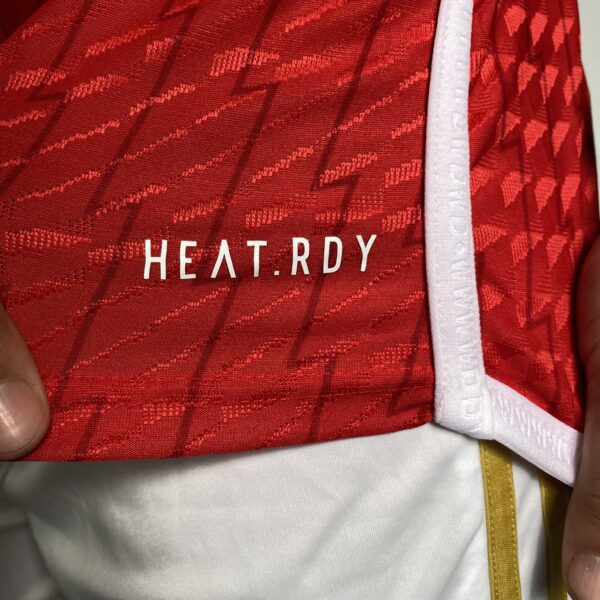 Camisa Arsenal Home Versão Jogador 2024 Vermelha Adidas - Imagem 16