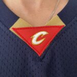 Camiseta Regata NBA Camiseta Regata NBA Mitchell & Ness 2008/09 - Cleveland Cavaliers - Cavs - LeBron James 23 - Azul Marinho - Imagem 4