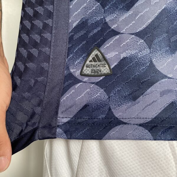 Camisa Real Madrid Away Versão Jogador 2024 Adidas Azul - Imagem 12