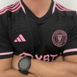 Camisa Inter Miami CF Away 2024 - Messi 10 - Preta Adidas - Versão Jogador - Imagem 3