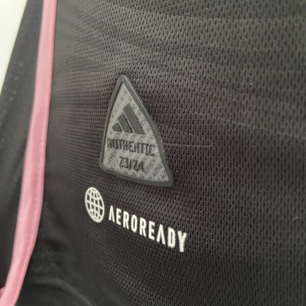 Camisa Inter Miami CF Away 2024 - Messi 10 - Preta Adidas - Versão Jogador - Imagem 18