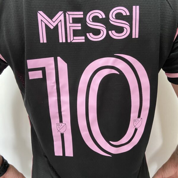 Camisa Inter Miami CF Away 2024 - Messi 10 - Preta Adidas - Versão Jogador - Imagem 20