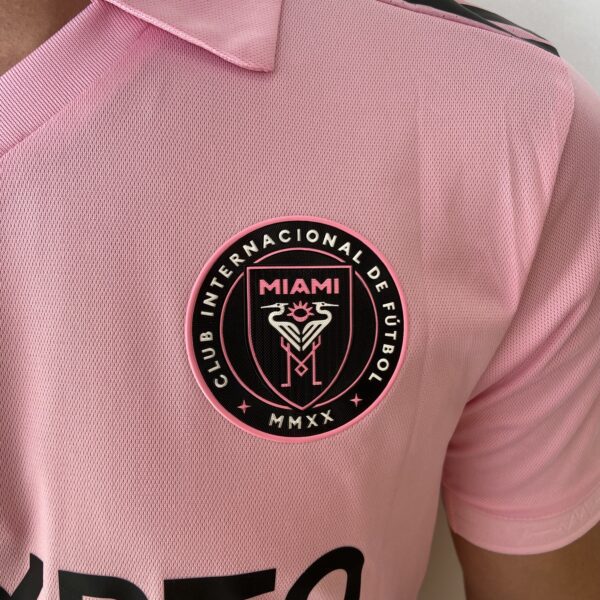 Camisa Inter Miami CF Home 2024 - Messi 10 - Rosa Adidas - Versão Jogador - Imagem 6