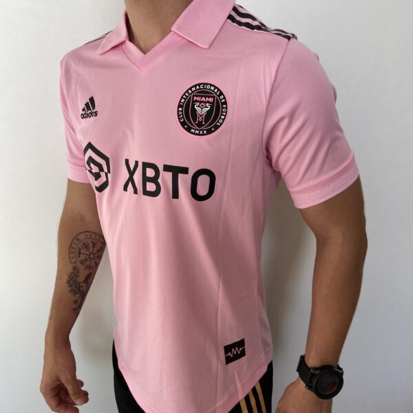 Camisa Inter Miami CF Home 2024 - Messi 10 - Rosa Adidas - Versão Jogador - Imagem 15
