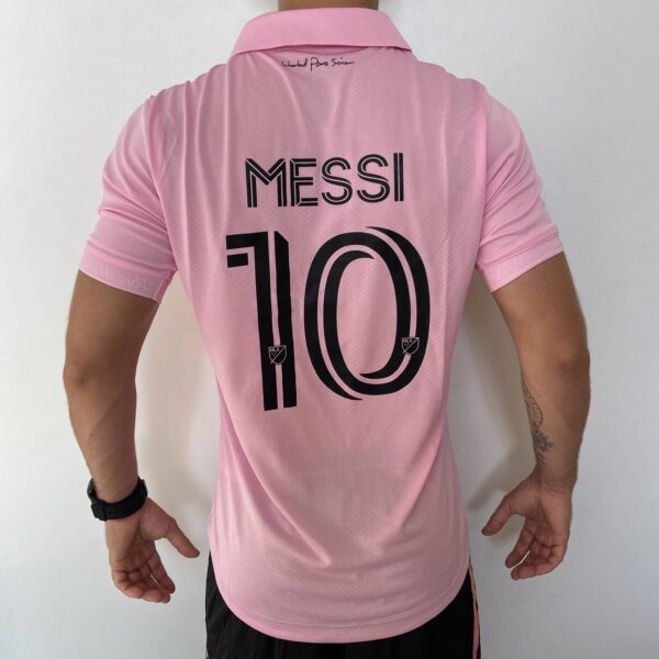 Camisa Inter Miami CF Home 2024 - Messi 10 - Rosa Adidas - Versão Jogador - Imagem 1