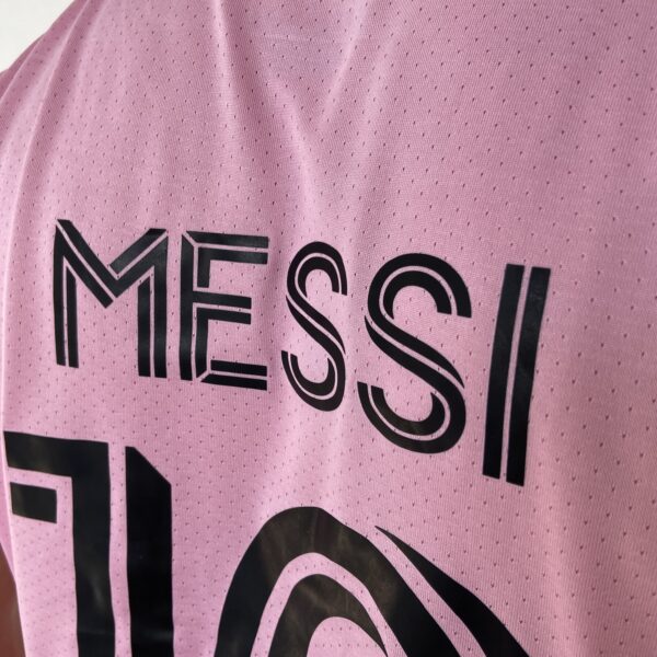Camisa Inter Miami CF Home 2024 - Messi 10 - Rosa Adidas - Versão Jogador - Imagem 27